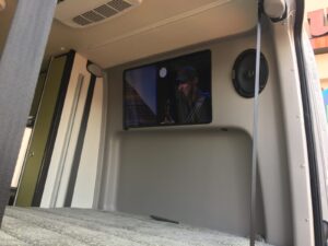 Custom vehicle TV and speaker entertainment system installation by Car Stereo Tony
