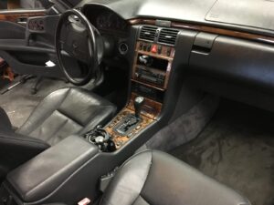 Mercedes dashboard audio upgrade installation by Car Stereo Tony