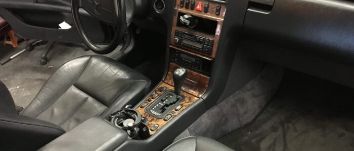 Factory Dash Audio Upgrade – Mercedes Installation in Orange County Mercedes dashboard audio upgrade installation by Car Stereo Tony