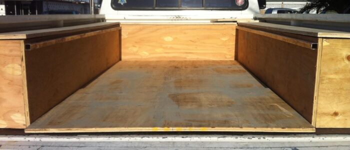Custom Truck Bed Storage Fabrication – Orange County Installation Custom truck bed storage and fabrication build by Car Stereo Tony