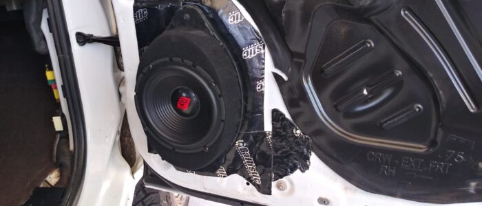 PHOTO-2026-02-24-09-59-29-8 Custom door speaker upgrade with sound deadening installation in Orange County